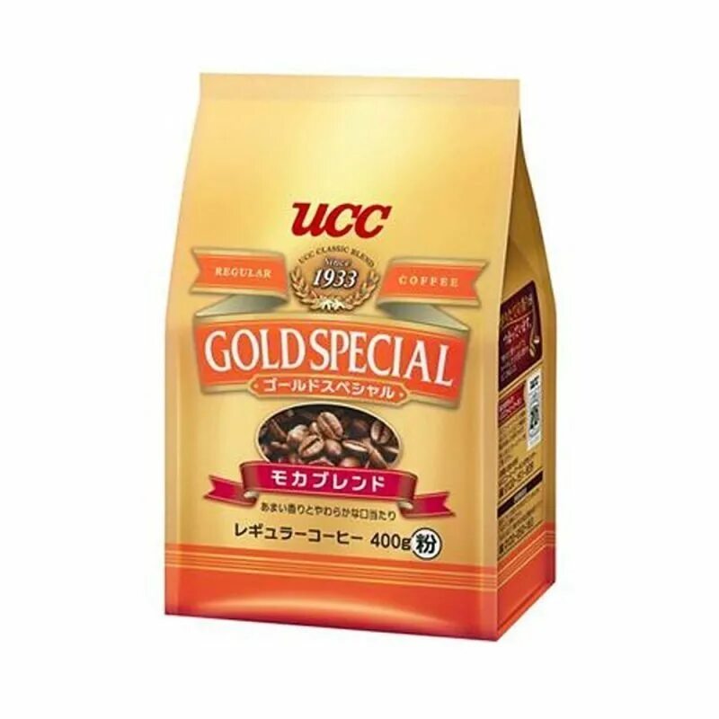 Gold special. Кофе в зернах Голд Спешиал. Gold Special Mocha (Голд Спешиал Мокка) зерно, 300 гр. Кофе молотый UCC Gold Special Мока 400г. Японское кофе UCC молотый.