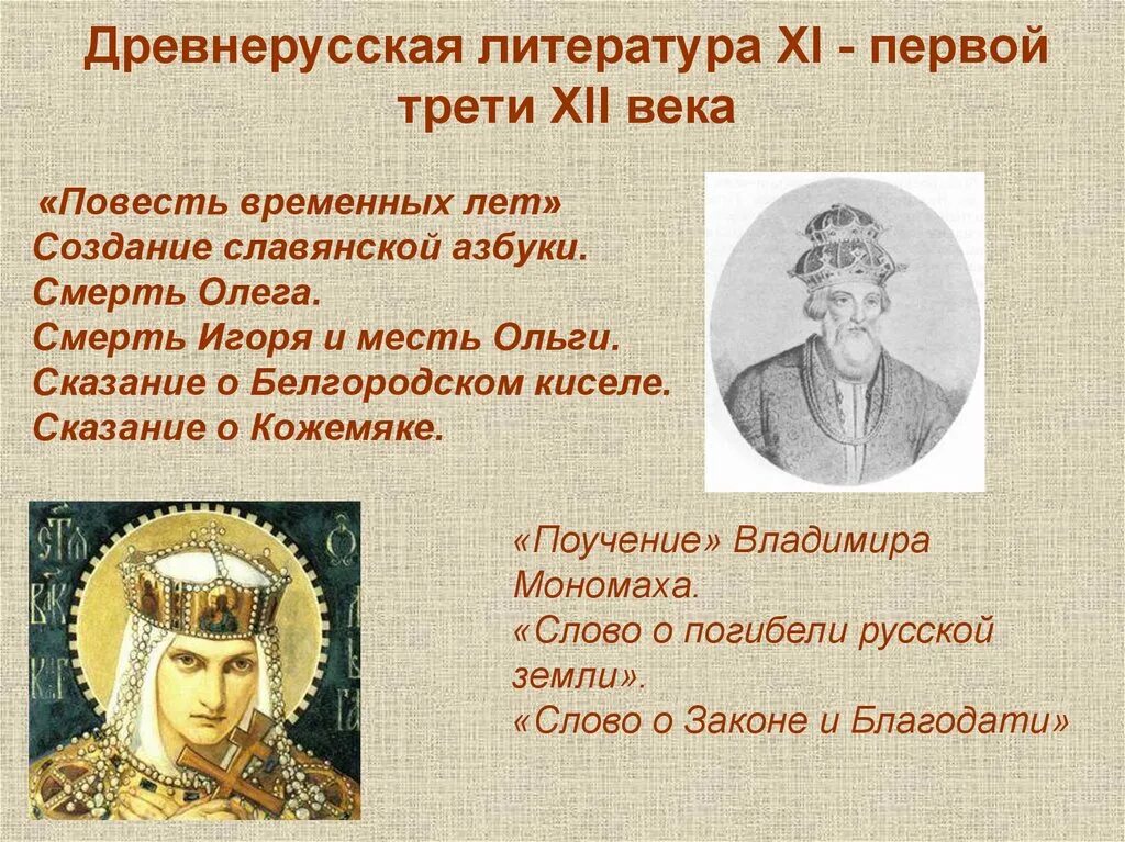 Какое литературное произведение было создано в xii
