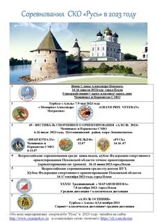 Русь псков ориентирования