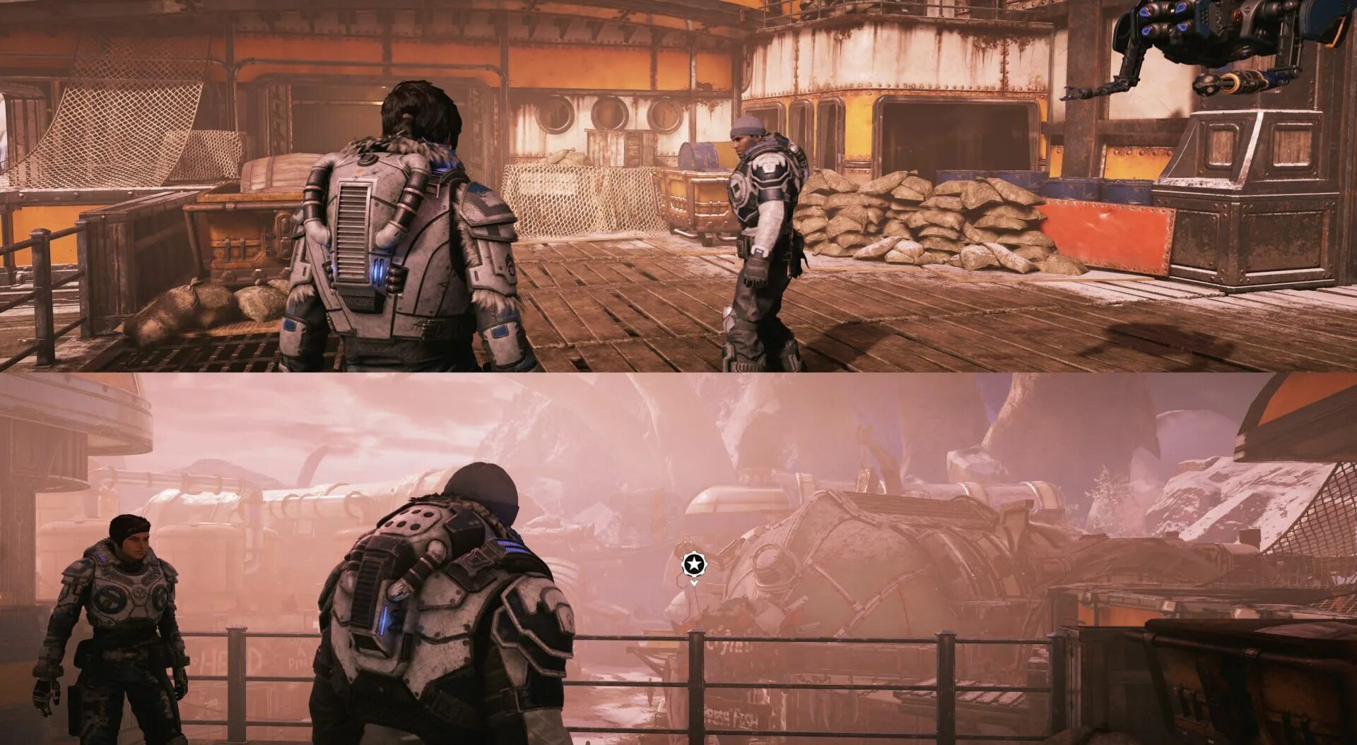 Gears 5 играть вдвоем на одном пк