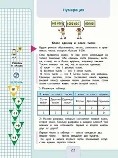 Тема нумерация 4 класс математика моро
