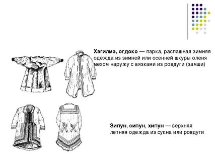Верхняя зимняя распашная одежда