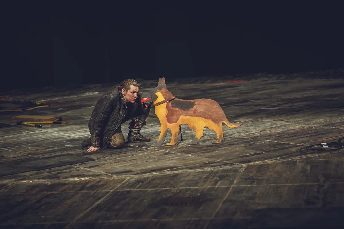 Спектакль му му театр наций. Спектакль му му. Муму крымов театр наций. Му му крымов театр наций. Театр наций крымов.