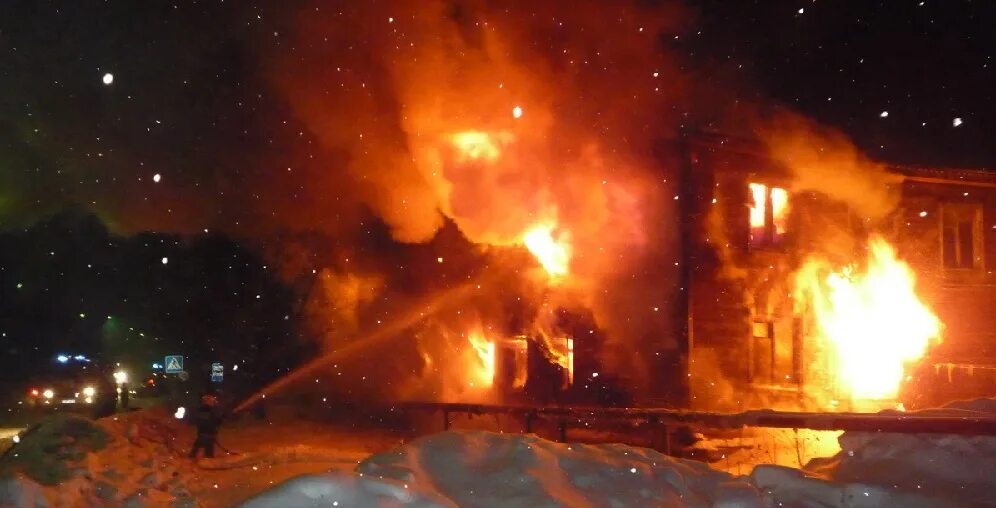 В результате пожара произошедшего