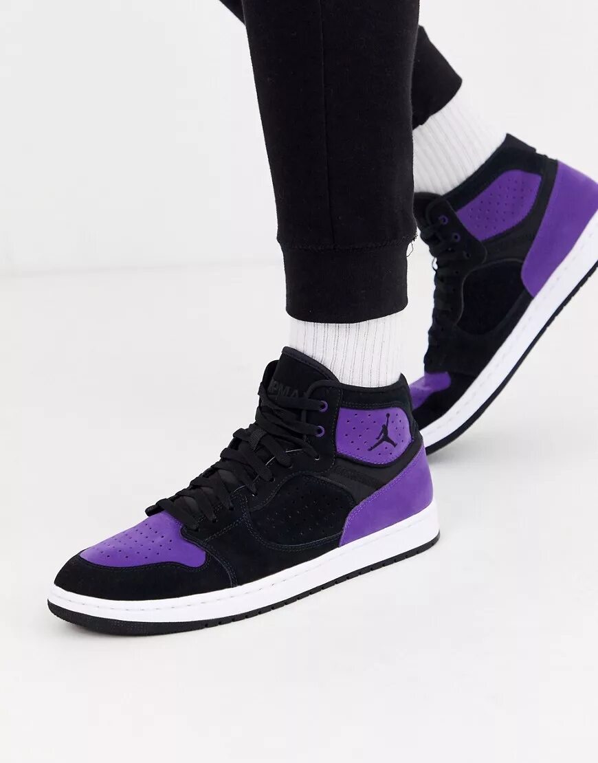 Nike Jordan access фиолетовые. Фиолетовые кроссовки мужские Nike Jordan. Nike фиолетовые кроссовки
