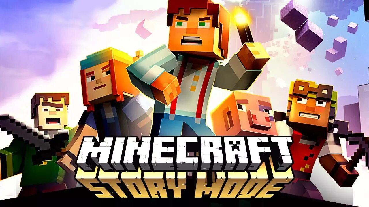 Mod games minecraft. Майнкрафт стори мод. minecraft story mode постер. minecraft story mode 1. сорен майнкрафт стори мод.