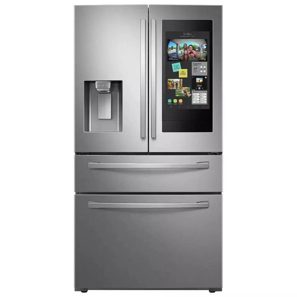 Новые холодильник в уфе. Samsung Family Hub холодильник. Холодильник Samsung 2023. Смарт-холодильник Samsung Family Hub. Samsung Samsung 2023 холодильник.
