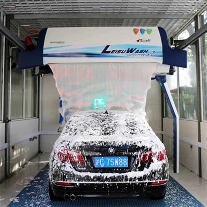 Сколько стоит робот мойщик. Leisuwash 360 Automatic Touchless car Wash Equipment. Автомоечное оборудование Leisuwash 360. Робот мойка Leisuwash. Leisu Wash мойка.