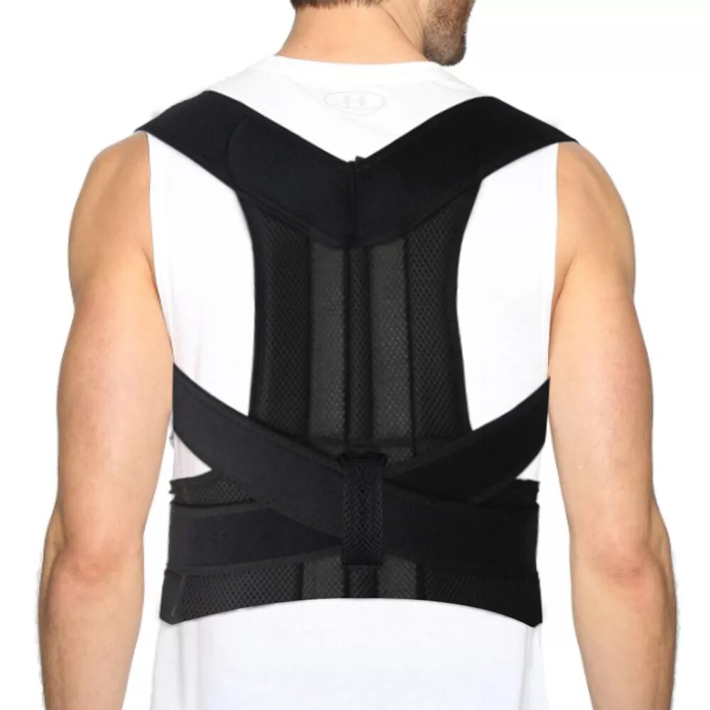 Adjustable back posture corrector. Коррекционный корсет для осанки. корсет для плеча. posture corrector. aptoco.