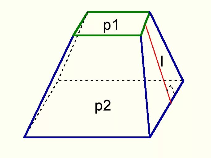 Калькулятор объема трапеции. Формула усеченной пирамиды расчет объемов. Периметр верхнего основания усеченной пирамиды. Усечённая пирамида калькулятор. Объемная усеченная пирамида.