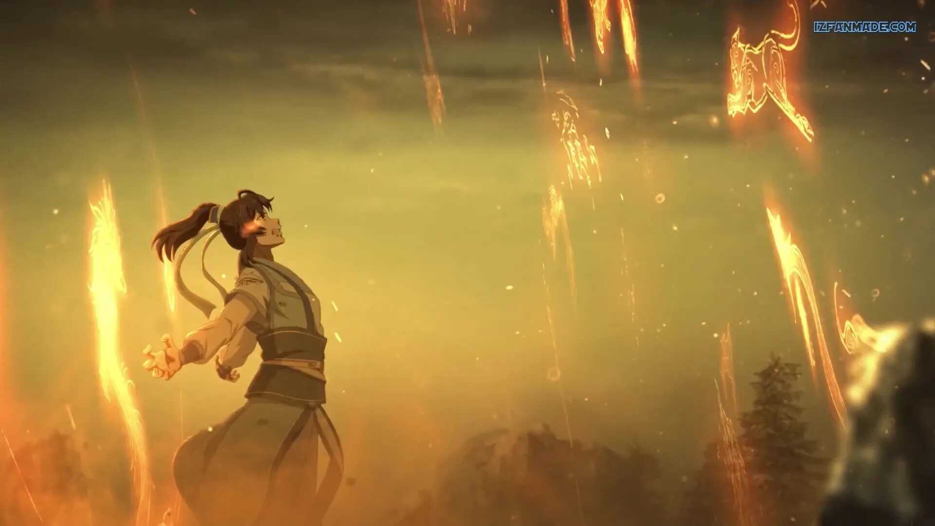 Yi nian yong. A will eternal yi nian yong heng. yi nian yong heng episode 48. sparkly key animation studio.