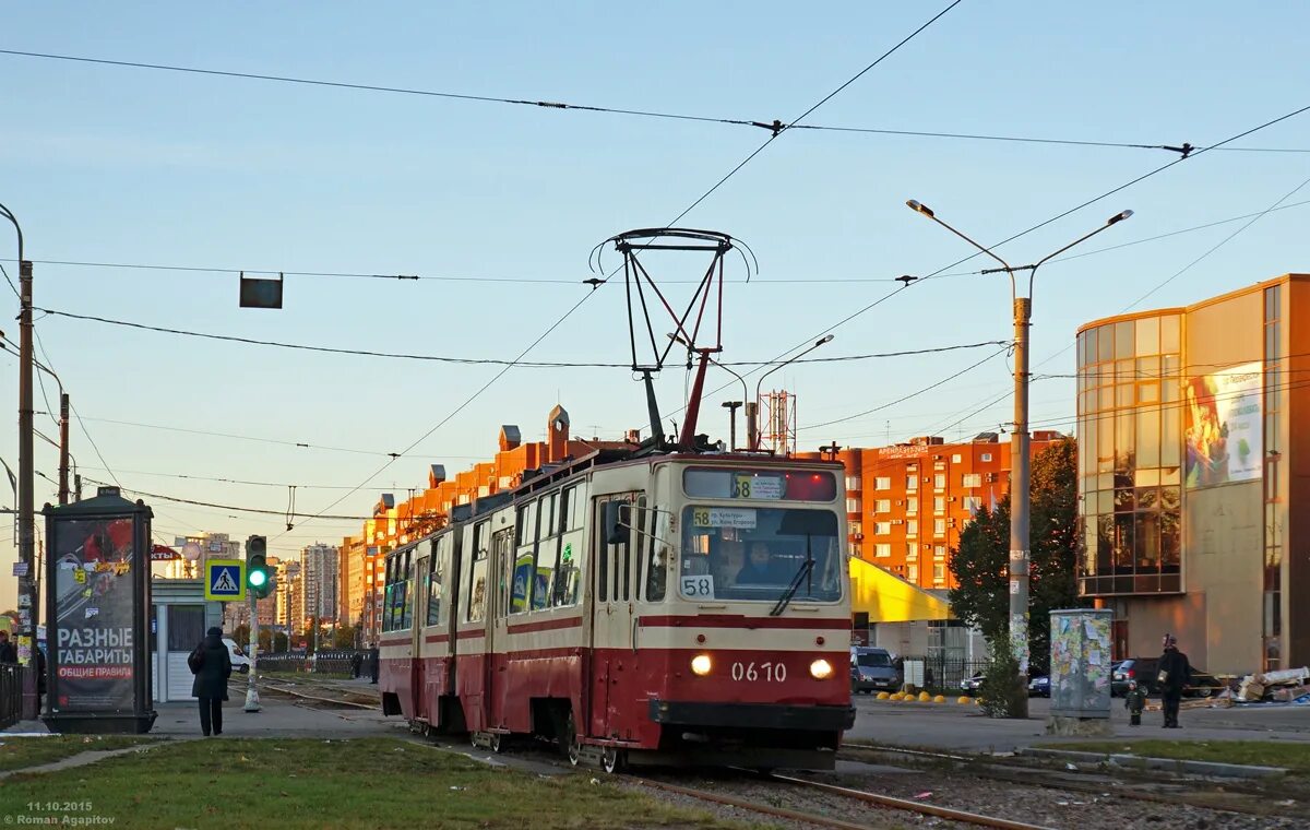 Трамвай 58 СПБ. Трамвай Санкт-Петербург ЛВС 86к 0610. Трамвайно-троллейбусный парк трамвай 58 СПБ. ТТП трамвай 58 СПБ.