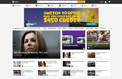 Microsoft Launches MSN Homepage Aggregating Content From 1 000 Plus.