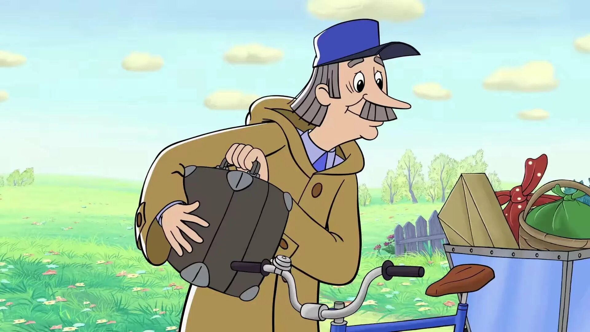 Простоквашино 2018 почтальон печкин. Почтальон печкин мульт. Простоквашино мультфильм почтальон печкин. Почтальон. Герои из простоквашино почтальон печкин.