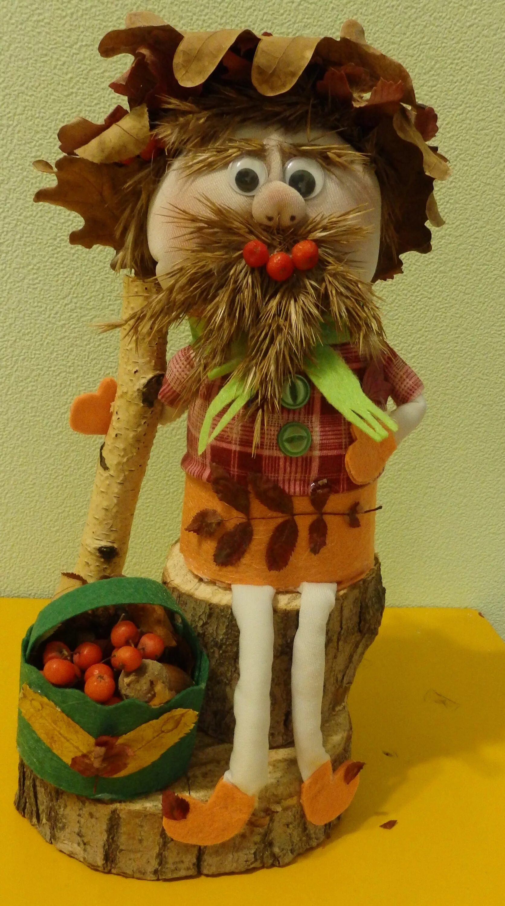 старичок лесовичок из природного материала. леший старичок лесовичок. поделка старичок лесовичок из природного материала. поделка лесовичок своими руками. леший из природного материала.