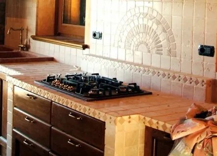 Кухня плиткой своими руками