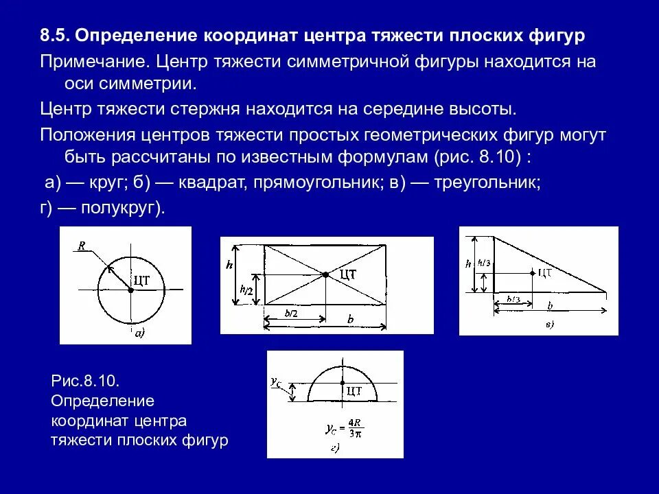 Определение центра. Центр тяжести плоской фигуры. координаты центра тяжести плоской фигуры. определение координат центра тяжести плоских фигур. центр тяжести плоских фигур техническая механика.