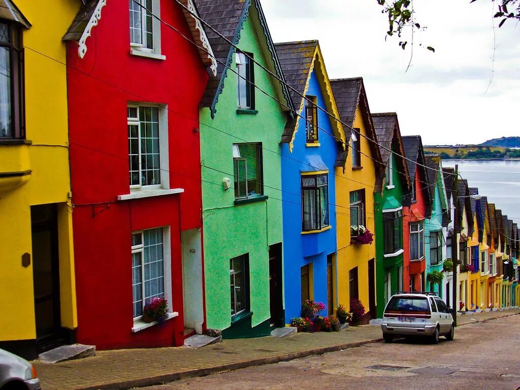 Colorful houses