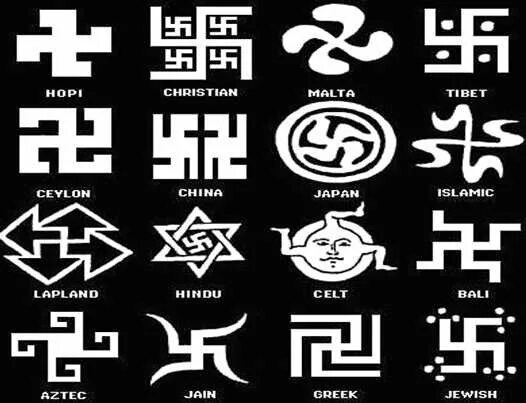 Славянский знак похожий на свастику. Похожие символы.