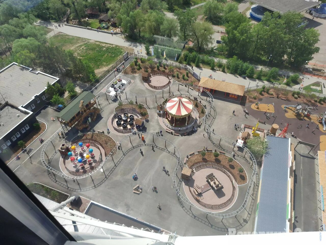 The Omsk park "Round the world" remained without electricity Accidents Seldon Ne