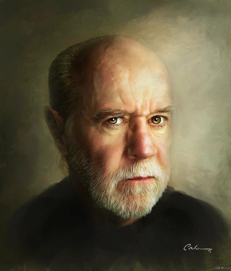 George carlin. Джордж Карлин. Джордж Карлин арт. ОДВИН Ренсен. Джордж Карлин фото.