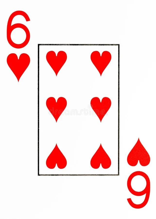 Карточка 6. Сердце игра по числам. Eight of Hearts.