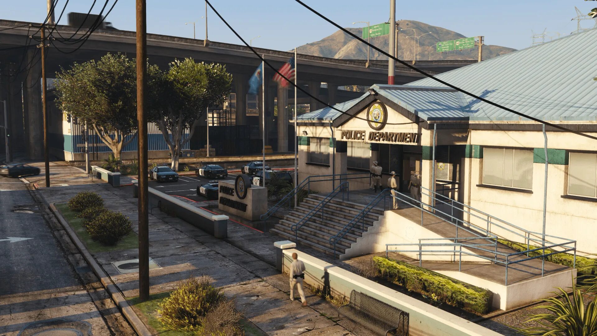 Mlo gta 5. Ла меса гта 5. la mesa gta 5 район. gta 5 police station. гта 5 участок ла-меса.