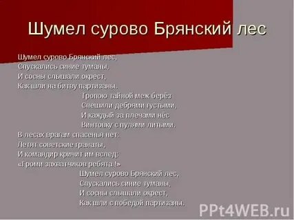 Лес шумел в этом лесу всегда стоял