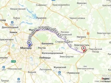 Электричка москва ярославское фрязино