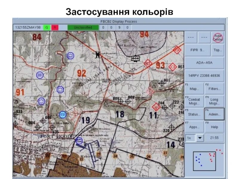 Tactical maps