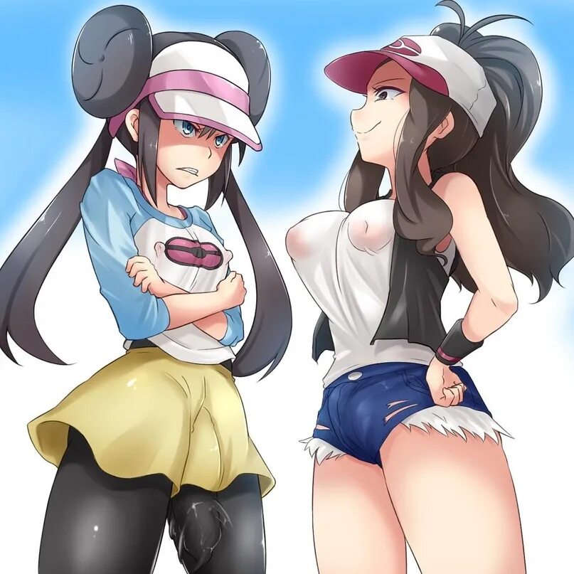 Pokemon r34. Pokemon Rosa x Hilda.