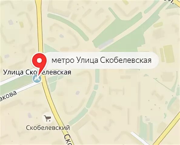 Карта скобелевская