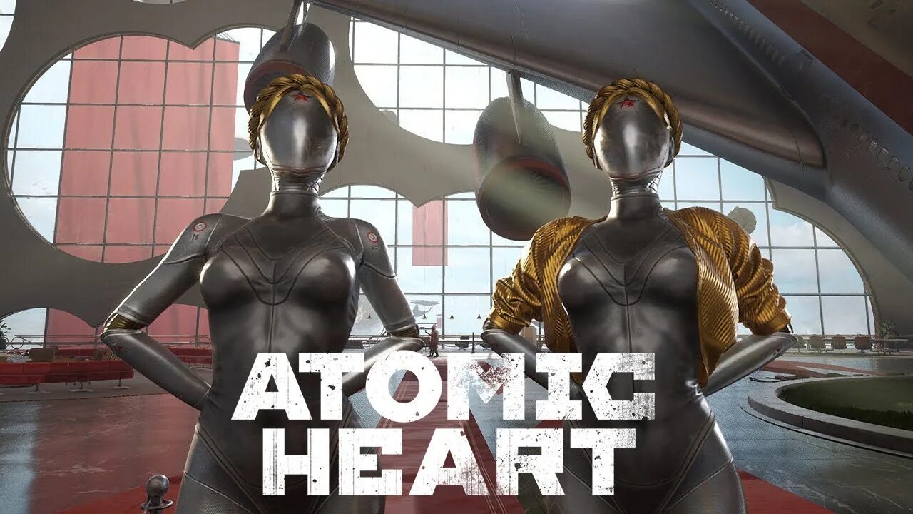 Automatic heart. Атомик Харт Терешкова робот. Atomic Heart левая. Близнецы Атомик Харт.