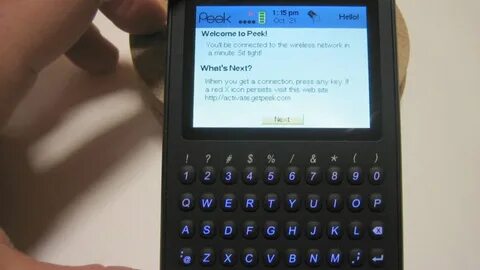 Device message