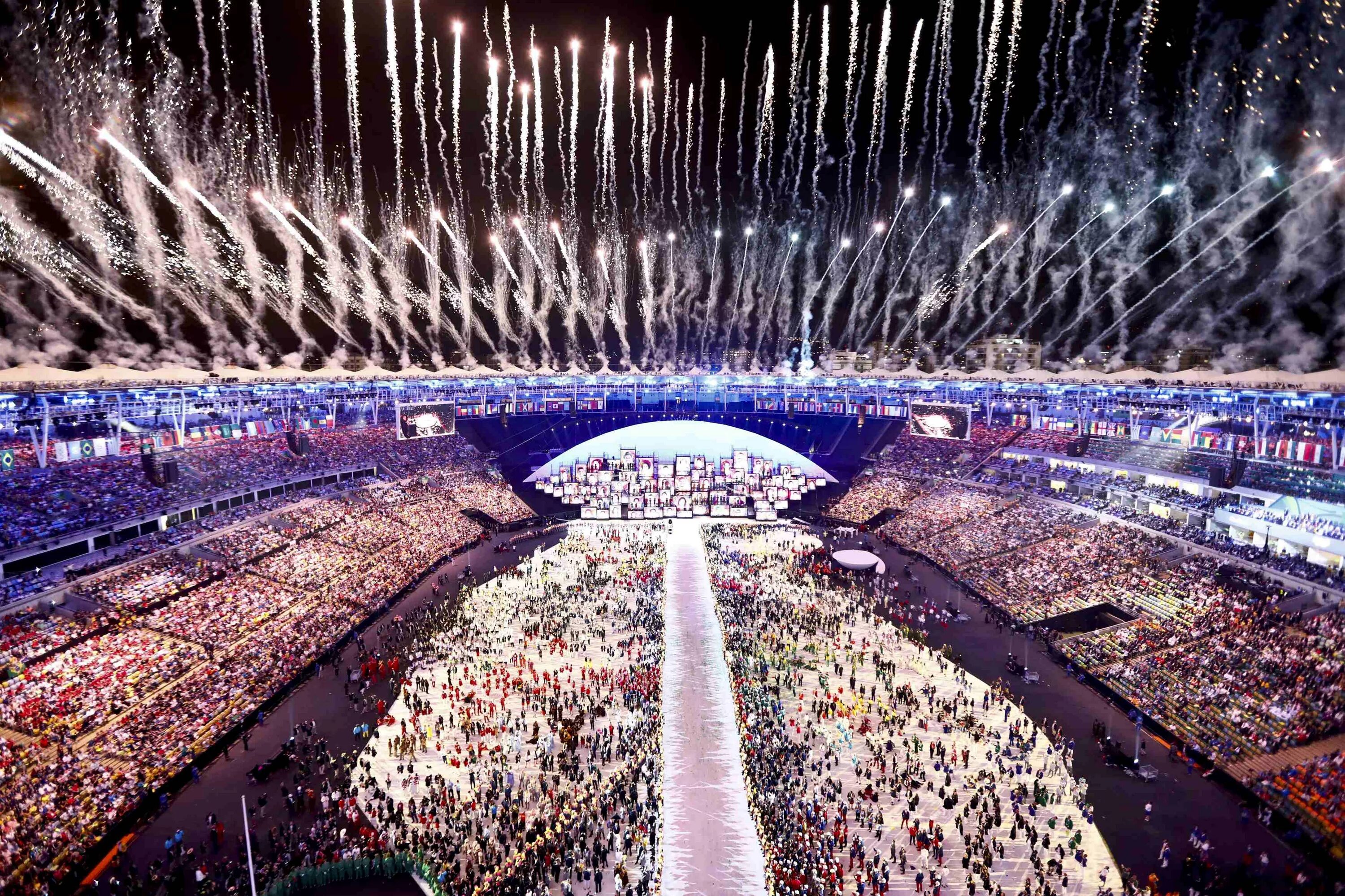 Смотришь открытие олимпиады. Церемония открытия Олимпийских игр 2016. Олимпийский Рио 2016.