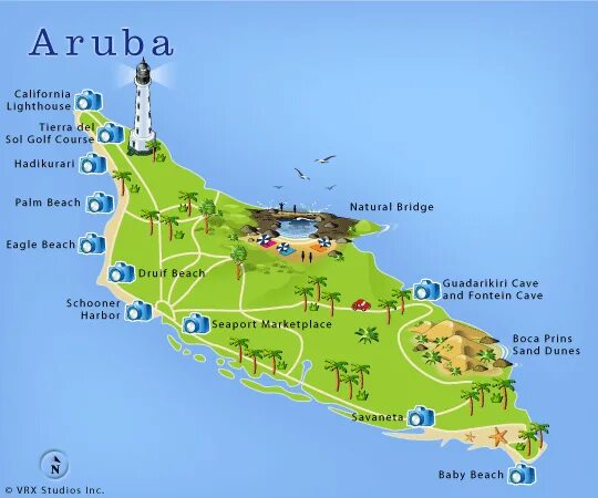 Остров Аруба на карте. Страна Аруба на карте. Где находится Аруба. Аруба на карте