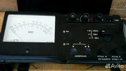 Мегаомметр ф4101