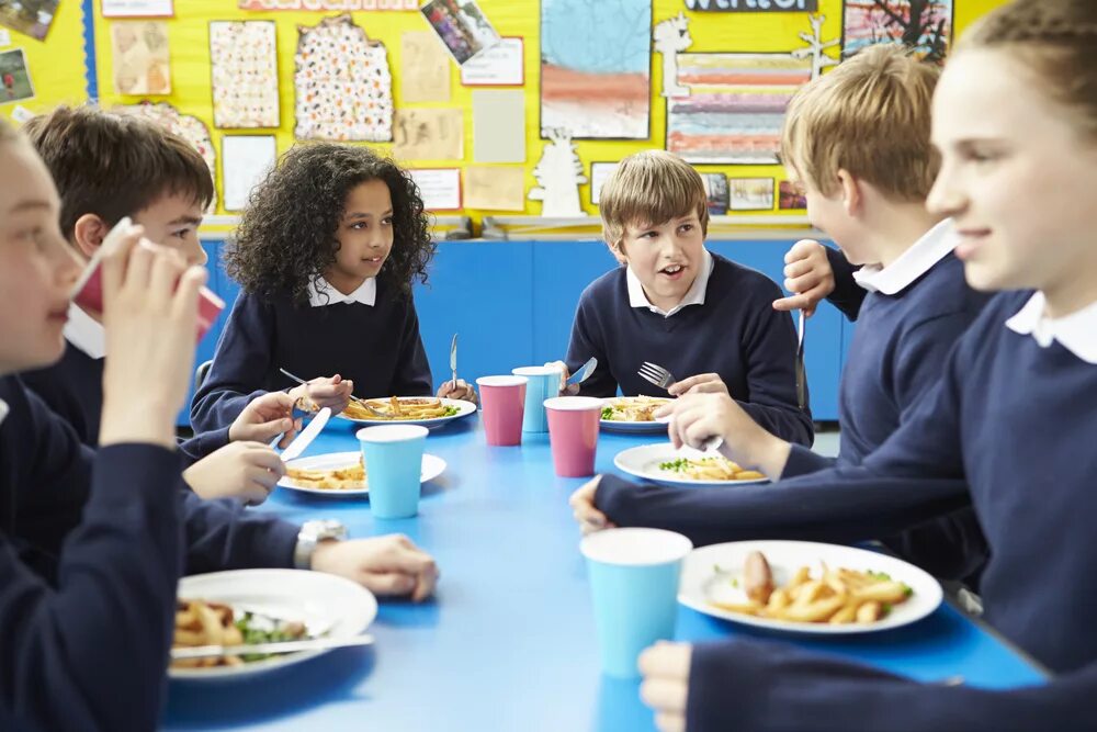 Its lunchtime at school and you re