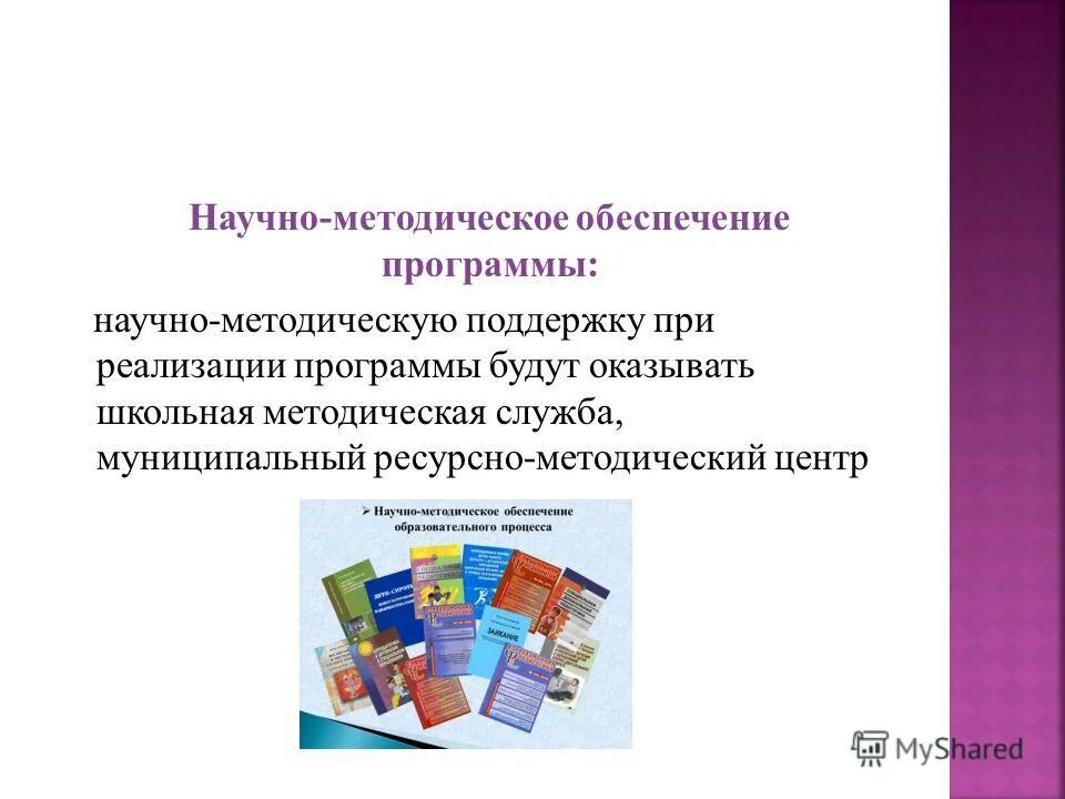 Методическое обеспечение реализации программы. Методическое обеспечение программы. Методическое обеспечение реализации программы. Учебно-методическое и информационное обеспечение программы. Методическое обеспечение реализации программы.