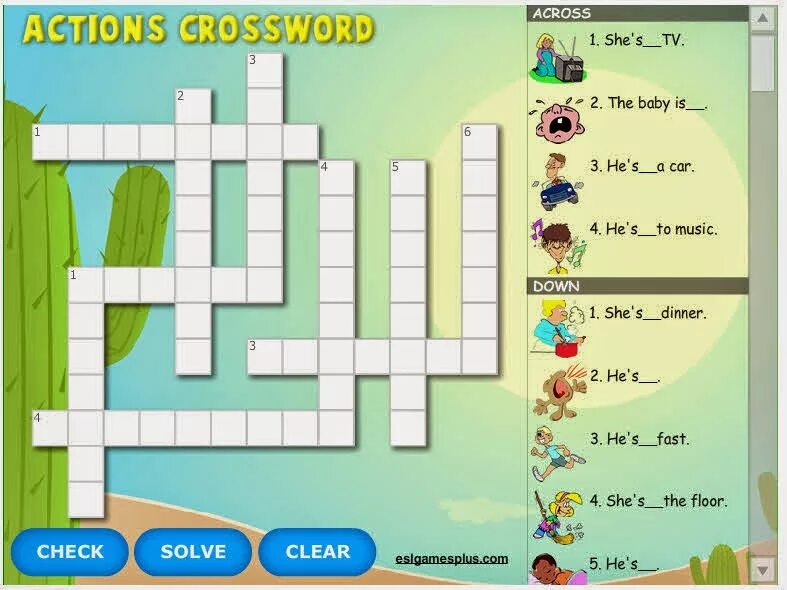 Simpler crossword