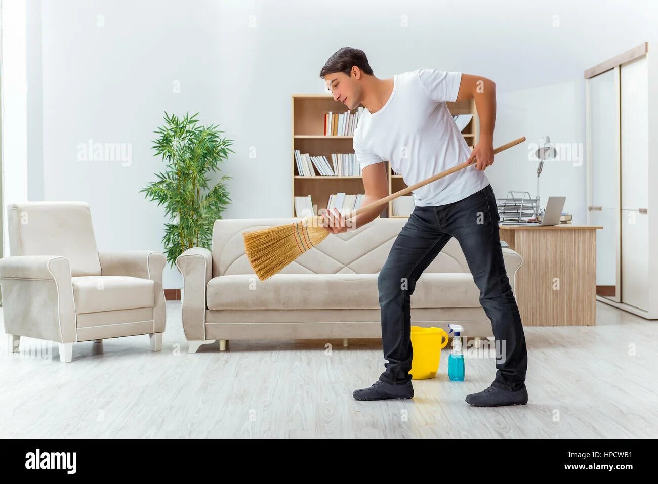 Husbands cleanup