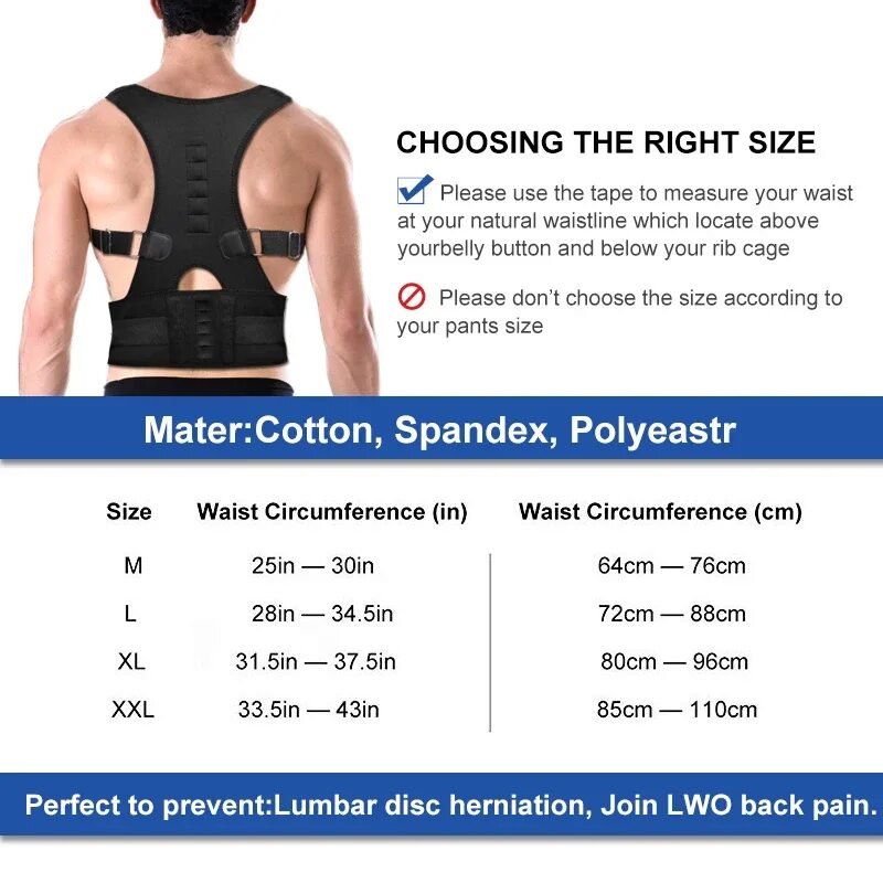 Поясница размер. Корсет для спины (posture Corrector) support размер-s/m (40). Таблица размеров мужской корректор осанки. Intra корсет ортопедический Shape sh-809. Размерная сетка корректора осанки.