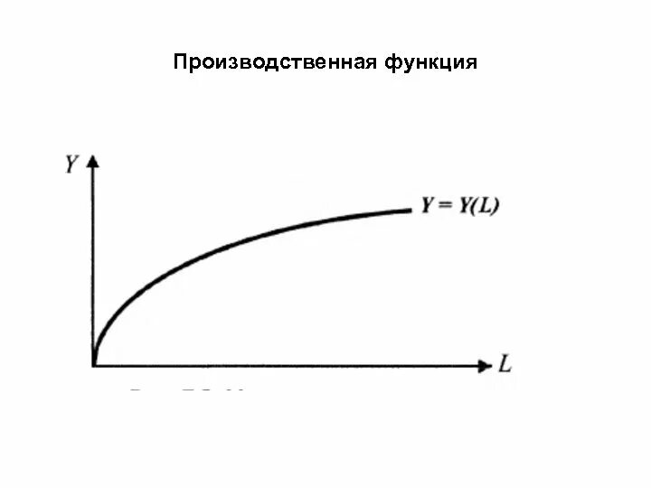 2. Производственные функции.. Производственная функция график. Функция производственной функции. Однофакторная производственная функция.