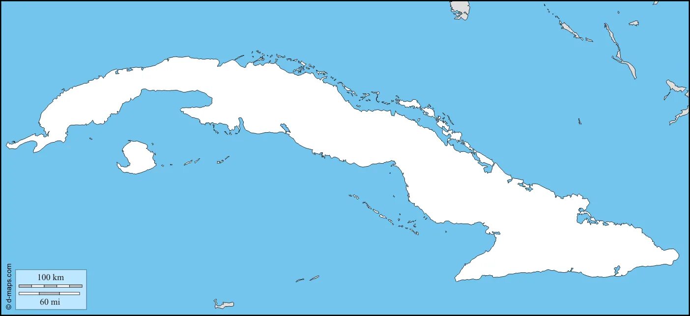 Столица кубы на карте. Куба острова Кубы. Остров Куба на карте. Куба на контурной карте. Геоконтур Куба.