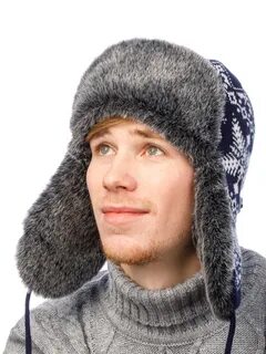Ушанка мужская