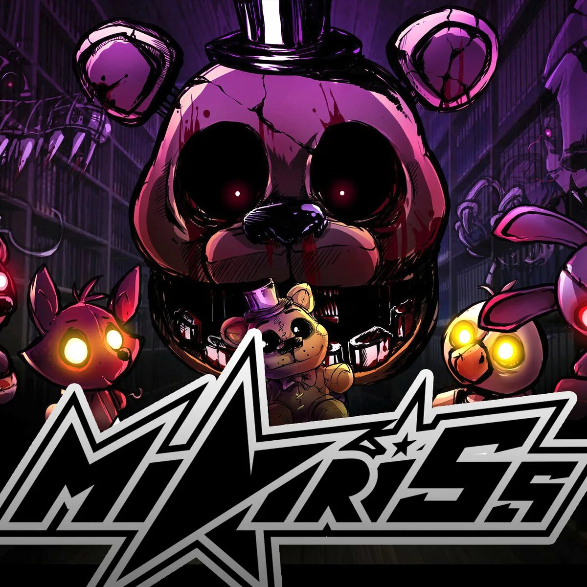 Музыка nights at freddy s. MIATRISS FNAF 4. MIATRISS FNAF. MIATRISS Фредди ФНАФ. ФНАФ Сонг.