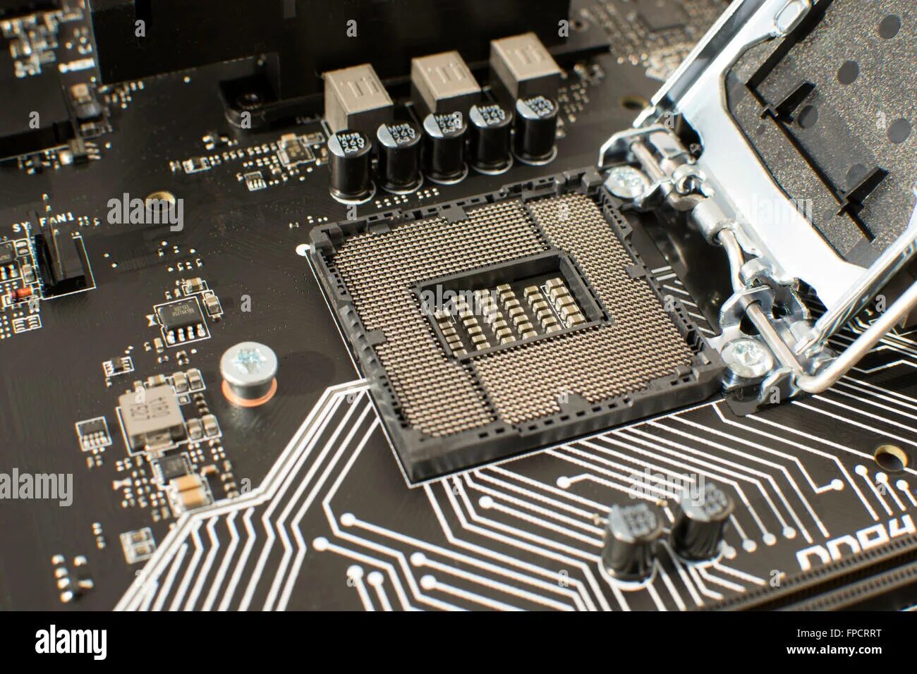 Open cpu. Open motherboard. motherboard high res. modern motherboard. empty socket general.