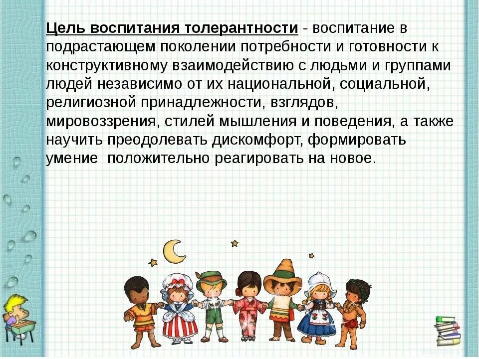 Формирование навыков поведения в поликультурной среде
