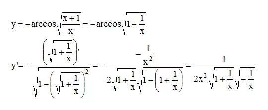 Arccos производные. Частные производные арккосинуса. Производная 1/корень из x. Arccos x производная.