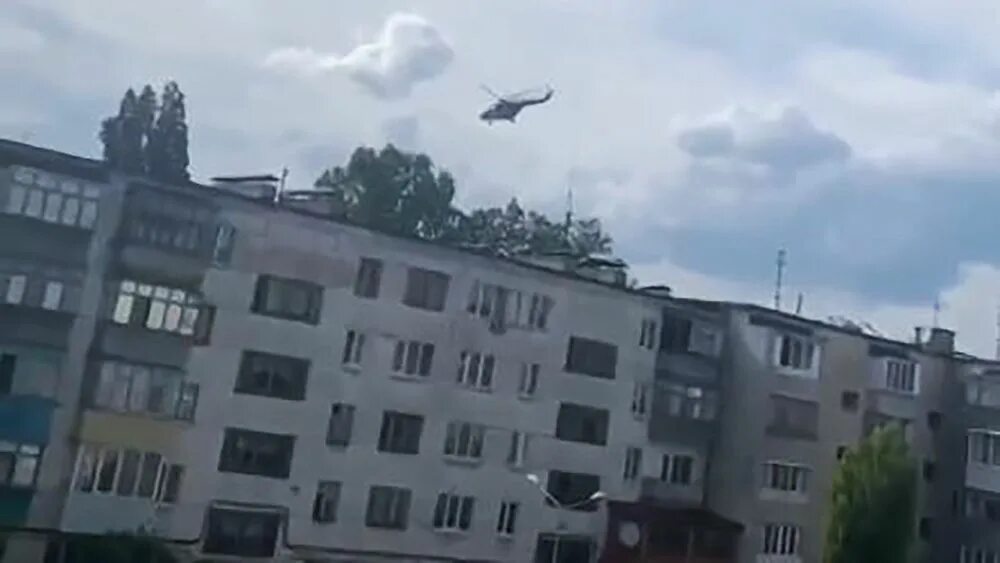 Украинские вертолеты над Белгородом. Операция в белгородской области